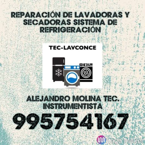 TECLAVCONCE reparación lavadora secadora refrigerador a domicilio 